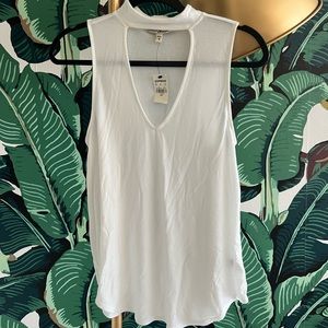 Express white cotton blouse